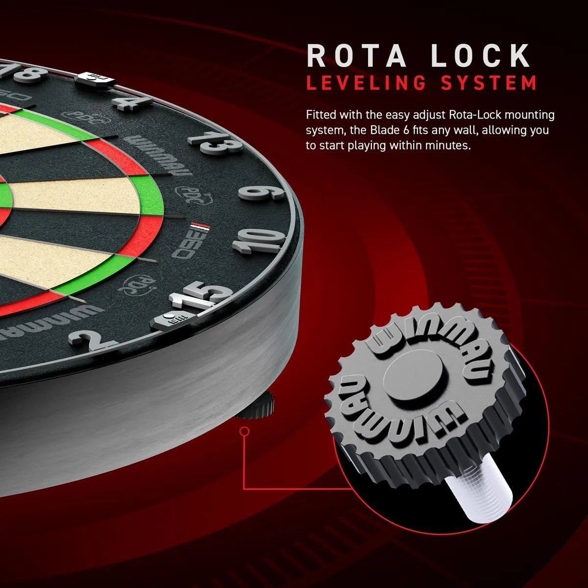 Winmau Blade 360 Polaris & NPQ Surround Bundle-8-Premier Darts
