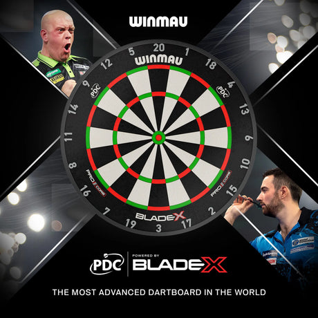 Winmau Blade X Dartboard - Official PDC Match Quality-Dartboards-13-Premier Darts