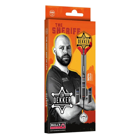 Bull's DE Cor Dekker 90% Tungsten Steel Tip Darts