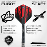 Winmau Joe Cullen Signature Edition 90% Tungsten Steel Tip Darts-4-21 GRAM-Premier Darts