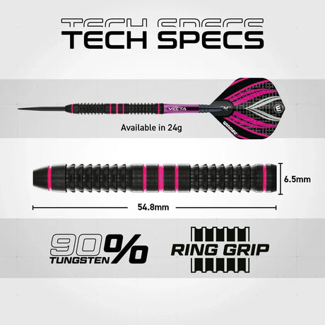 Winmau Rebecca Allen 90% Tungsten Steel Tip Darts