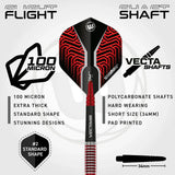 Winmau Jack Johnson 90% Tungsten Steel Tip Darts