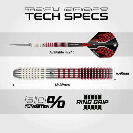 Winmau Jack Johnson 90% Tungsten Steel Tip Darts