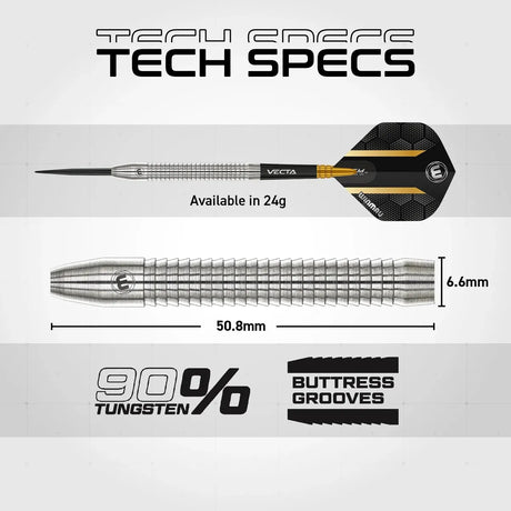 Winmau Jack Nankervis 90% Tungsten Steel Tip Darts