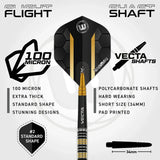 Winmau Nicholai Bado 90% Tungsten Steel Tip Darts
