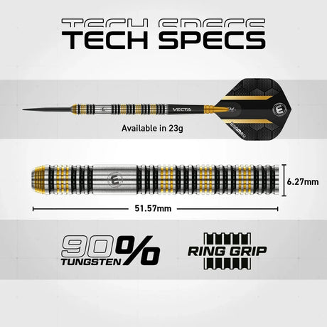 Winmau Nicholai Bado 90% Tungsten Steel Tip Darts