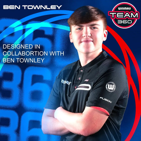 Winmau Ben Townley 90% Tungsten Steel Tip Darts
