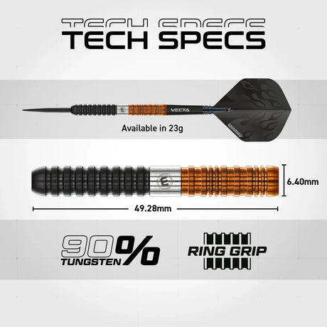 Winmau Ben Townley 90% Tungsten Steel Tip Darts