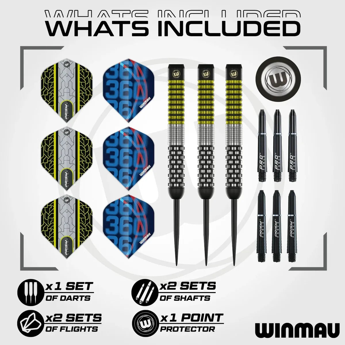 Winmau Cori Wiltshire 90% Tungsten Steel Tip Darts