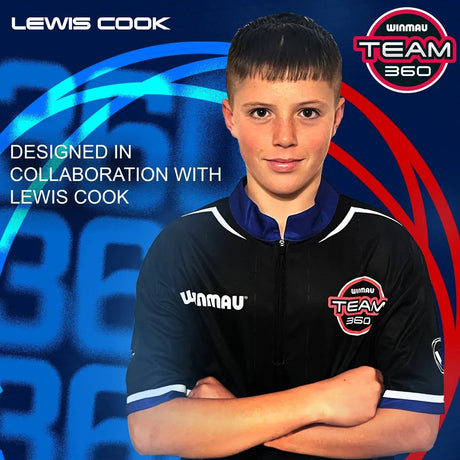 Winmau Lewis Cook 90% Tungsten Steel Tip Darts