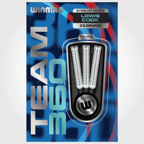 Winmau Lewis Cook 90% Tungsten Steel Tip Darts