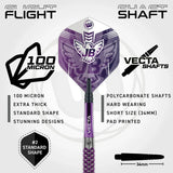 Winmau John Brown Signature Edition 90% Tungsten Steel Tip Darts