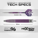 Winmau John Brown Signature Edition 90% Tungsten Steel Tip Darts