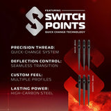 Winmau Fornax Tapered SP 90% Tungsten Steel Tip Darts-5-21 GRAM-Premier Darts