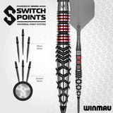 Winmau Fornax Torpedo SP 90% Tungsten Steel Tip Darts-4-23 GRAM-Premier Darts