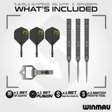 Winmau MVG Signature Edition SP 90% Steel Tip Darts-3-22 GRAM-Premier Darts