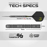 Winmau MVG Signature Edition SP 90% Steel Tip Darts-6-22 GRAM-Premier Darts