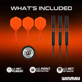 Winmau Emma Paton Edit 90% Steel Tip Darts-3-23 GRAM-Premier Darts