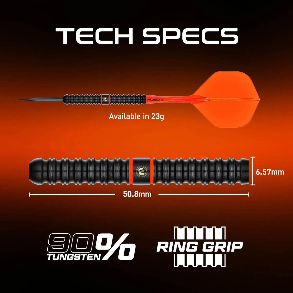 Winmau Emma Paton Edit 90% Steel Tip Darts-7-23 GRAM-Premier Darts