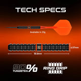 Winmau Emma Paton Edit 90% Steel Tip Darts-7-23 GRAM-Premier Darts