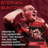 Target Darts Stephen Bunting 100Pc Brass Dart Set-3-22 GRAM-Premier Darts