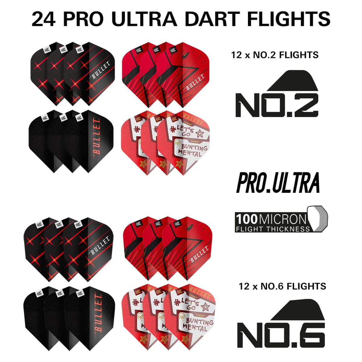 Target Darts Stephen Bunting 100Pc Brass Dart Set-5-22 GRAM-Premier Darts