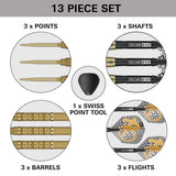 Target Darts Bolide Envy 01 90% Tungsten Steel Tip Darts-6-22 GRAM-Premier Darts