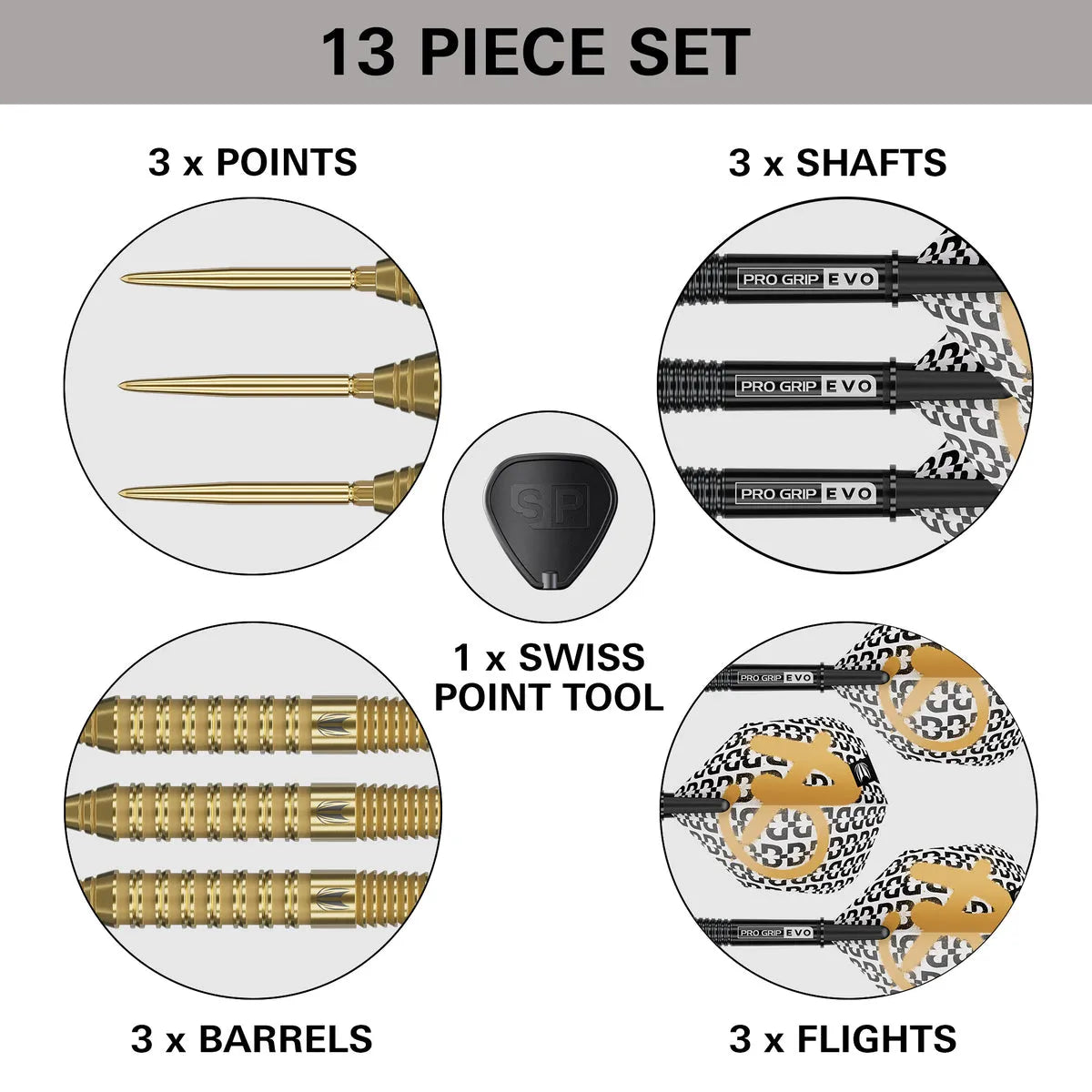 Target Darts Bolide Envy 02 90% Tungsten Steel Tip Darts-6-22 GRAM-Premier Darts