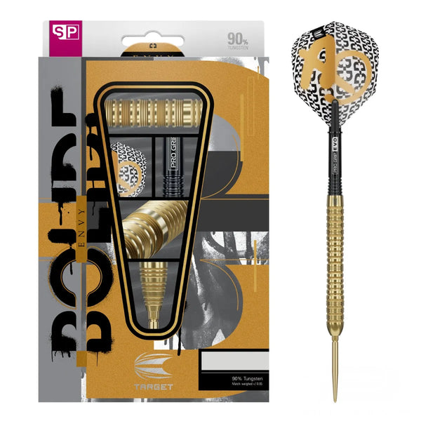 Target Darts Bolide Envy 04 90% Tungsten Steel Tip Darts-1-21 GRAM-Premier Darts
