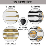 Target Darts Bolide Envy 05 90% Tungsten Steel Tip Darts-6-22 GRAM-Premier Darts