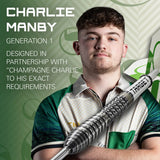 Target Darts Charlie Manby G1 SP 95% Tungsten Steel Tip Darts-4-22 GRAM-Premier Darts