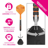 Target Darts Raymond Van Barneveld 95K 95% Tungsten Steel Tip Darts-6-21 GRAM-Premier Darts