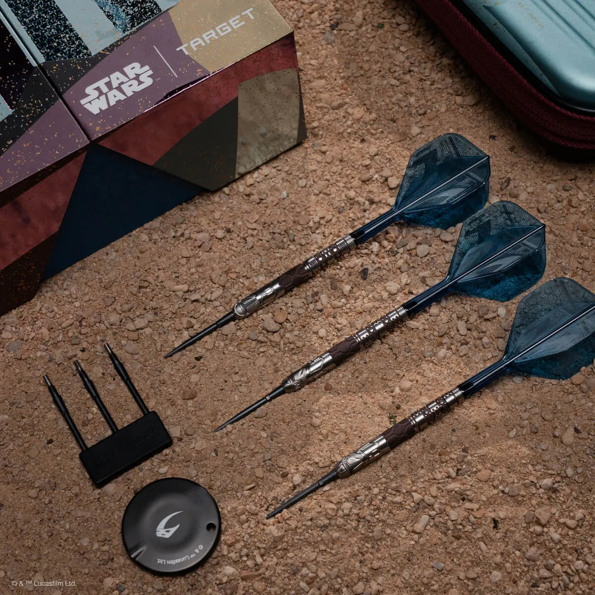 Star Wars | Target Mandalorian SP 95% Tungsten Steel Tip Darts-10-22 GRAM-Premier Darts