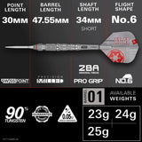 Star Wars | Target AT-AT SP 90% Tungsten Steel Tip Darts-4-23 GRAM-Premier Darts