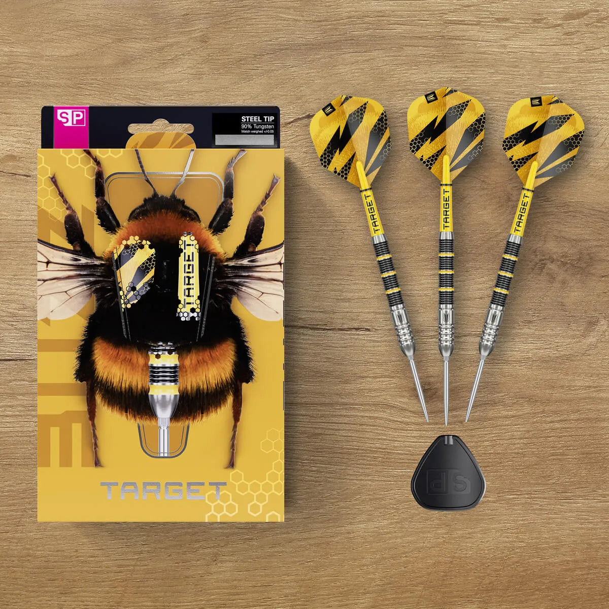 Target Darts Buzz 02 SP 90% Tungsten Steel Tip Darts-7-22 GRAM-Premier Darts