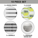Target Darts Luke Littler Fallout SP 90% Tungsten Steel Tip Darts-7-22 GRAM-Premier Darts