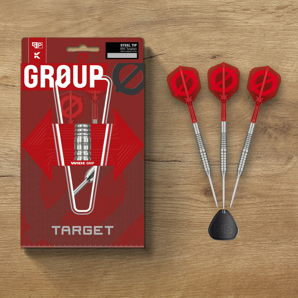 Target Darts Group Ø 01 SP 50% Tungsten Steel Tip Darts-7-22 GRAM-Premier Darts