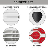 Target Darts Group Ø 02 SP 90% Tungsten Steel Tip Darts-6-21 GRAM-Premier Darts