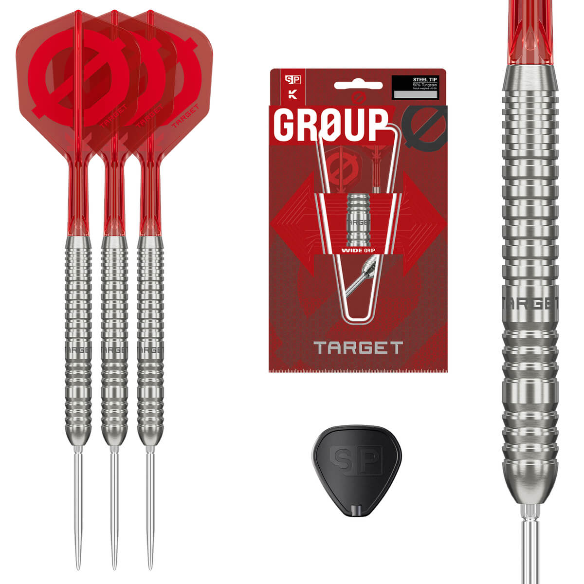 Target Darts Group Ø 03 SP 90% Tungsten Steel Tip Darts-3-22 GRAM-Premier Darts