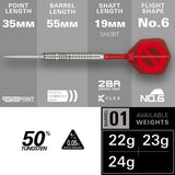 Target Darts Group Ø 03 SP 90% Tungsten Steel Tip Darts-4-22 GRAM-Premier Darts