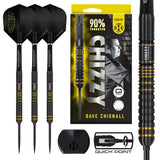 Harrows Chizzy Series 3 QP 90% Tungsten Steel Tip Darts-1-21 GRAM-Premier Darts