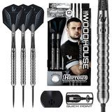 Harrows Luke Woodhouse QP 90% Tungsten Steel Tip Darts-1-21 GRAM-Premier Darts