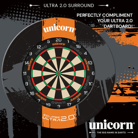 Unicorn Eclipse 2.0 Board, Surround & Mat Bundle-10-Premier Darts