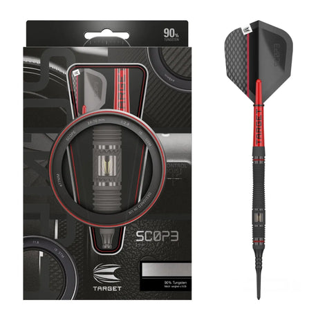 Target Darts Scope 11 90% Tungsten Soft Tip Darts-1-19 GRAM-Premier Darts