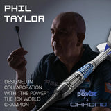 Target Darts Phil Taylor Chrono SP 95% Tungsten Soft Tip Darts-4-18 GRAM-Premier Darts