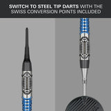 Target Darts Phil Taylor Chrono SP 95% Tungsten Soft Tip Darts-6-18 GRAM-Premier Darts