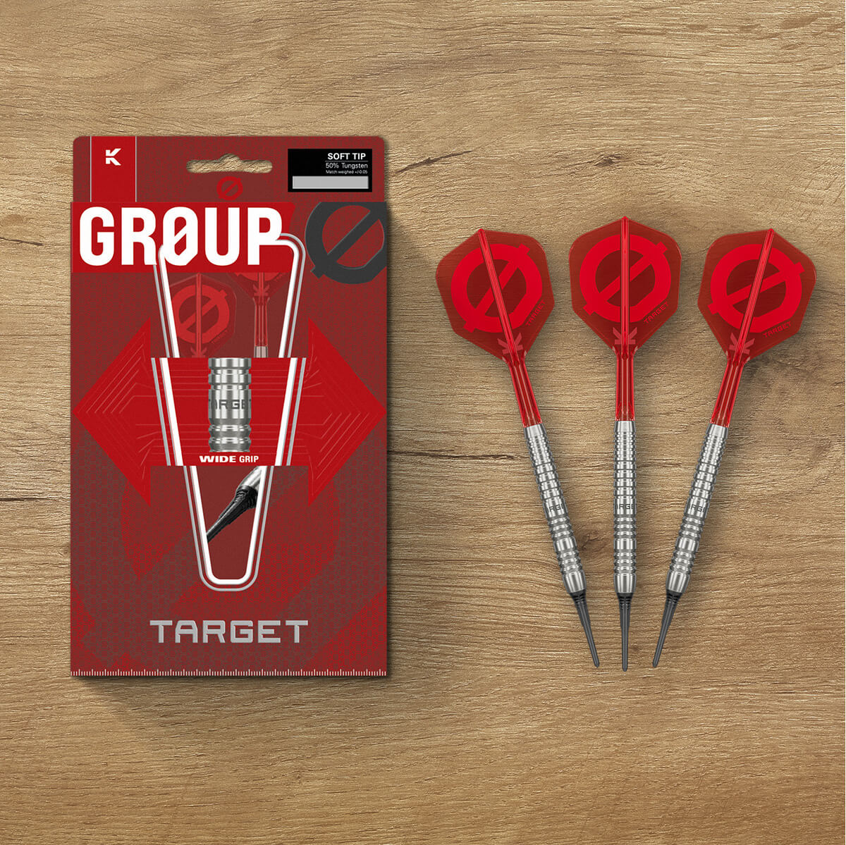 Target Darts Group Ø 12 SP 90% Tungsten Soft Tip Darts-7-18 GRAM-Premier Darts
