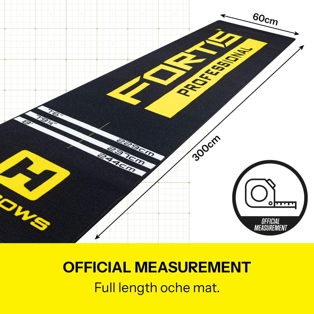 Harrows Fortis Mat-11-Grey-Premier Darts
