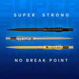 Harrows Apex Axis Elite Series Quick Points-3-Black-30mm-Premier Darts