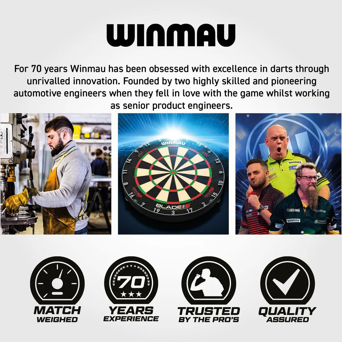 Winmau Equalizer Dartboard - Official PDC Training Dartboard